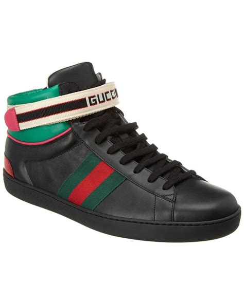 gucci ace sneaker basic|Gucci ace high top sneakers.